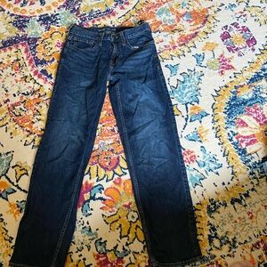 Old Navy Blue Straight Jeans Classic Style
